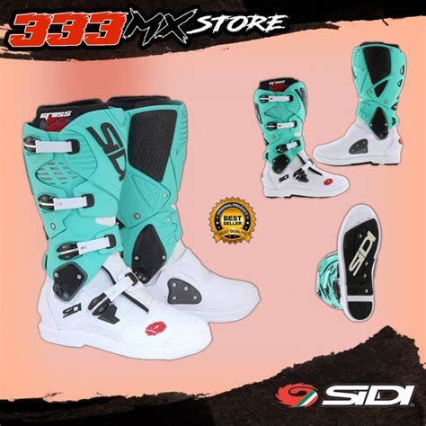 Jual Sepatu Boots Sidi Crossfire Srs Mx Boots Limited Edition White