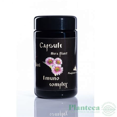 Capsule Imuno Complex 100cps Nera Plant Pret 33 8 Lei Planteea