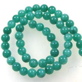 Uk Semi Precious And Gemstone Beads Mashan Jade Dyed Bright Turquoise