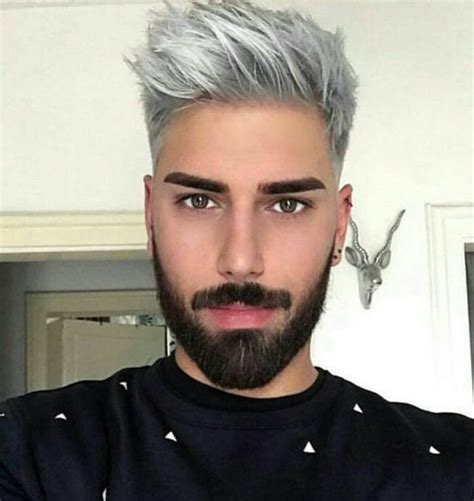 Pin De Anthony Andaya En ️ Capelli Pelo Platinado Hombre Color De Pelo Hombre Tinte De