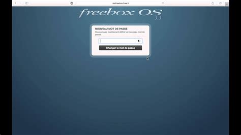 Tuto Se Connecter Freebox Os Youtube