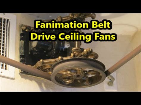 Belt Ceiling Fan System