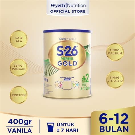 Harga S Promil Gold Susu Formula Bayi Bulan Gr Hari Ini