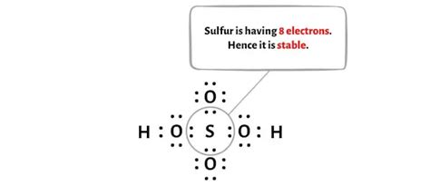Structure de Lewis H2SO4 en 6 étapes avec images Chemuza