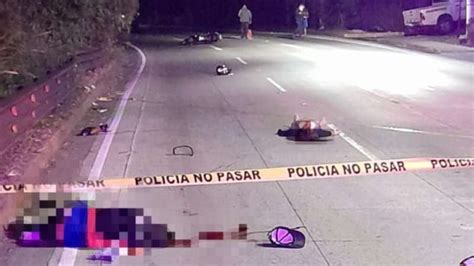 Tres motociclistas mueren en accidentes de tránsito en diferentes