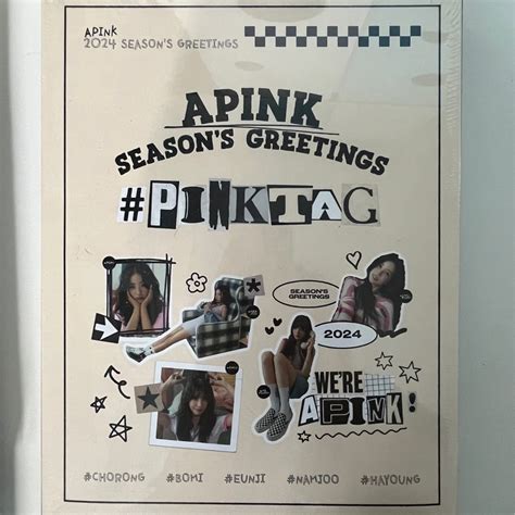 放 Apink 2024 season s greetings 興趣及遊戲 收藏品及紀念品 韓流 Carousell