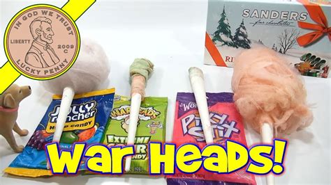 Cotton Candy Flavor Series War Heads Jolly Rancher Ribbon Candy