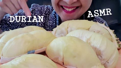 Asmr Durian Eating Sound เสียงกินทุเรียนภูเขาไฟ ละมุนลิ้น อร่อยเวอร์เบอร์ร้อยค่ะ Tkma Asmr