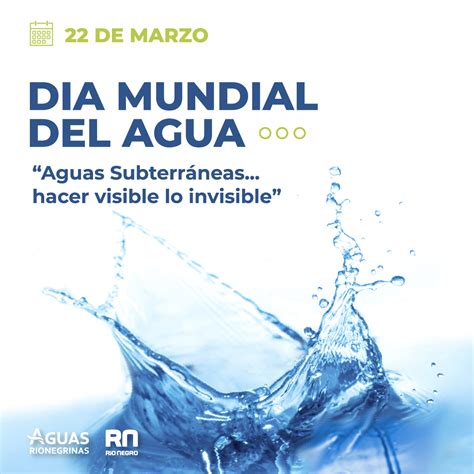 D A Mundial Del Agua Proteger Y Visibilizar Las Aguas Subterr Neas