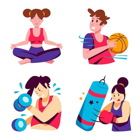 Exercises Free Vector Graphics Everypixel