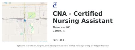 Theracare Cna Certified Nursing Assistant Job In Garrett In