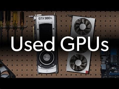 How To Check Used GPU Before Buying Used Graphic Card Purchase Guide