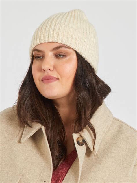 Gorro De Lana Beige Kiabi