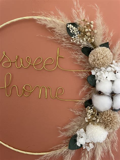 Couronne De Fleurs Nude Tissage By Clemence