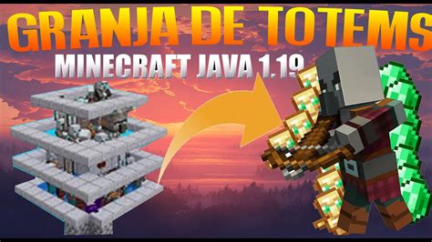 Granja De Raids Esmeraldas Y Tótems Minecraft 119 Java 4000