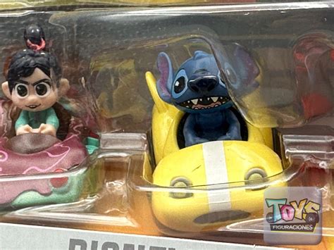 Hot Wheels Disney Racer Verse Pack Mickey Vanellope Stitch Giro