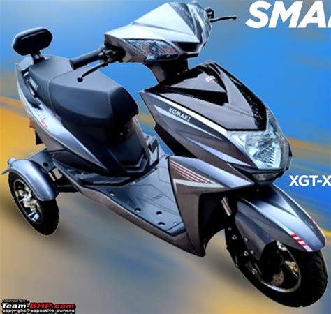 Komaki Launches XGT X5 EV Scooter For Elderly Specially Abled People