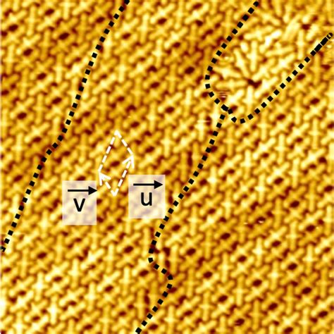 Stm Image Of A Monolayer Of Ldipcc Deposited On An Au 111 Surface With Download Scientific