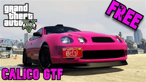 GTA Review FREE Karin Calico GTF Toyota Celica GT4 The 90s