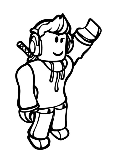 Roblox Para Colorir 47 Desenhos Para Colorir