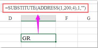 C Mo Convertir La Letra De La Columna A Un N Mero O Viceversa En Excel