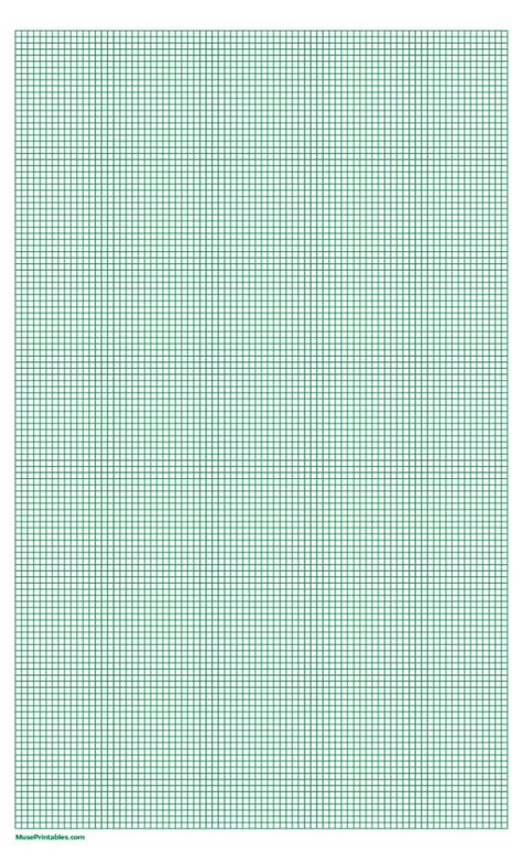 Printable 110 Inch Green Graph Paper For Legal Paper Free Download At Museprintables