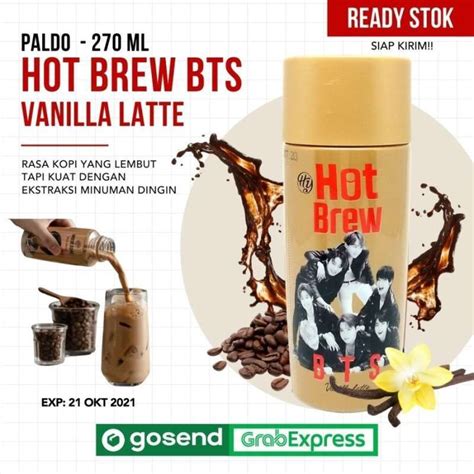 Jual BTS Hot Brew Vanilla Latte Ml Botol Kopi Official Di Seller K Mart ID