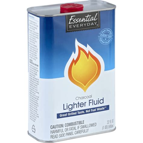 Essential Everyday Lighter Fluid, Charcoal | Charcoal Lighter Fluid ...