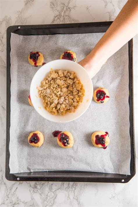 Lemon Blueberry Muffin Cookies Recipe