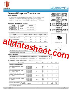 S Lbc Awt G Datasheet Pdf Shanghai Leiditech Electronic Technology