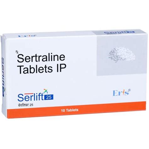 Buy Serlift 25 Mg Tablet 10 Tab Online At Best Price In India