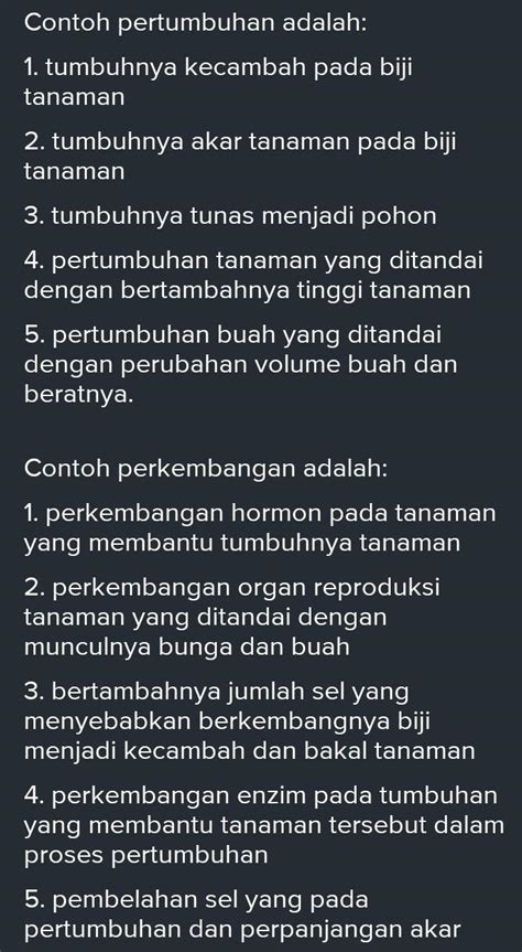 Detail Contoh Pertumbuhan Dan Perkembangan Pada Tumbuhan Koleksi Nomer