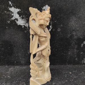 Jual Patung Dewi Saraswati Kayu Cm Saraswati Bali Patung Kota