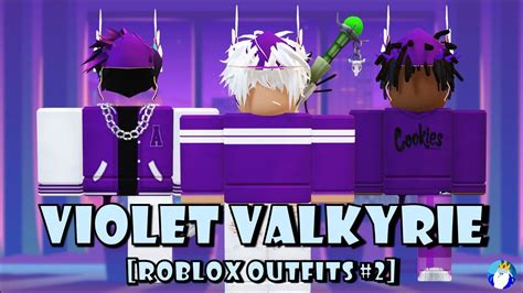 Violet Valkyrie Roblox Outfits Part 2 Youtube