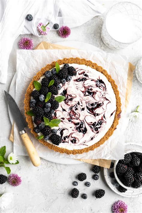 Blackberry Lemonade Icebox Pie Grandbaby Cakes