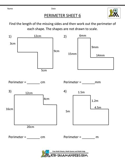 Area And Perimeter Activities