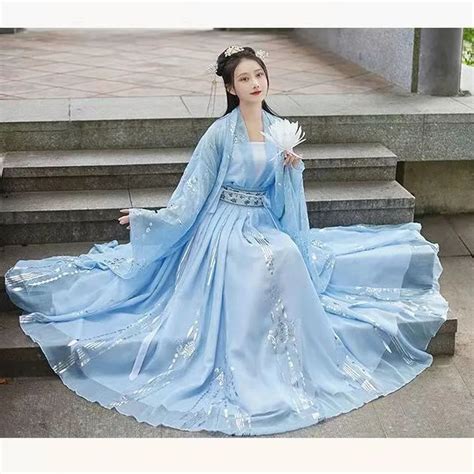 Robe Hanfu Traditionnelle Chinoise Pour Femme Olympiques De Danse