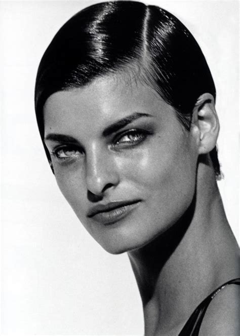 La Linda Evangelista Linda Evangelista By Peter Lindbergh