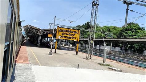 Chrompet Cmp Railway Station Chennai Tamil Nadu India Ajith