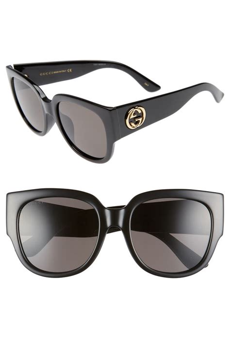 Gucci 55mm Square Cat Eye Sunglasses Nordstrom