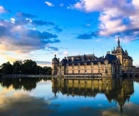 Château De Chantilly Oise France Palaces Castles