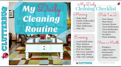 My Daily Cleaning Routine Clean With Me Vlog Style Clutterbug