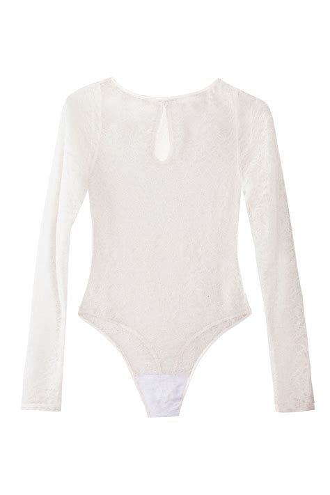 Gil Rodriguez White Lace Bodysuit Bona Drag