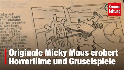 Originale Micky Maus Erobert Horrorfilme Und Gruselspiele Krone Tv