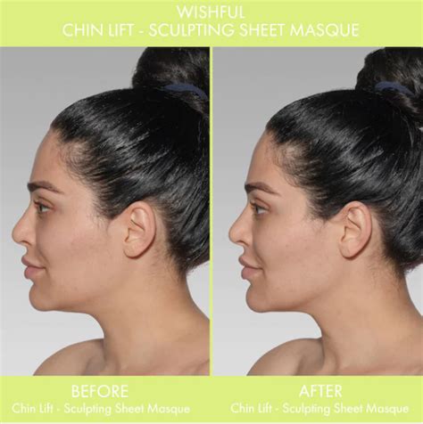 Wishful Chin Lift Sculpting Sheet Mask Simply Glow