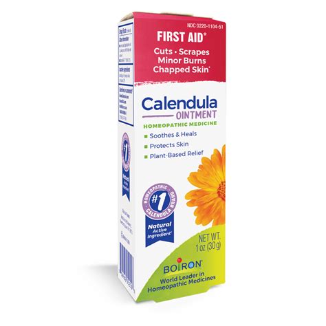 Calendula Cream By Boiron Ointments For Skin Irritations And Burns