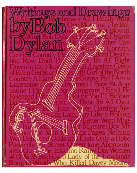 Lot Detail Bob Dylan Signed First Edition Of Writings And Drawings