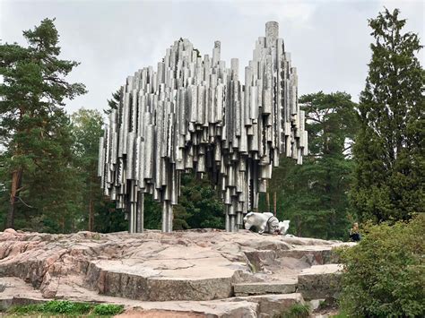 This is the Sibelius Monument in Helsinki, Finland. More about Helsinki