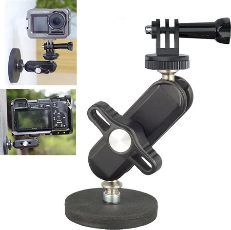 Fotobetter Magnetic Camera Mount With Magic Arm Magnetic Mount Base Stand With 1 4 20 Thread