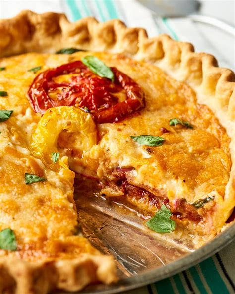 Its Time To Turn Those Ripe Tomatoes Into An Easy Tomato Pie Recipe